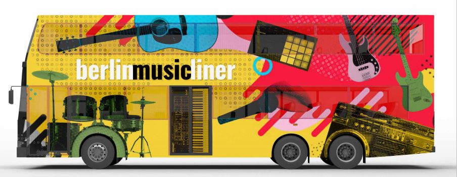 Entwurf mögliches Design Musikbus