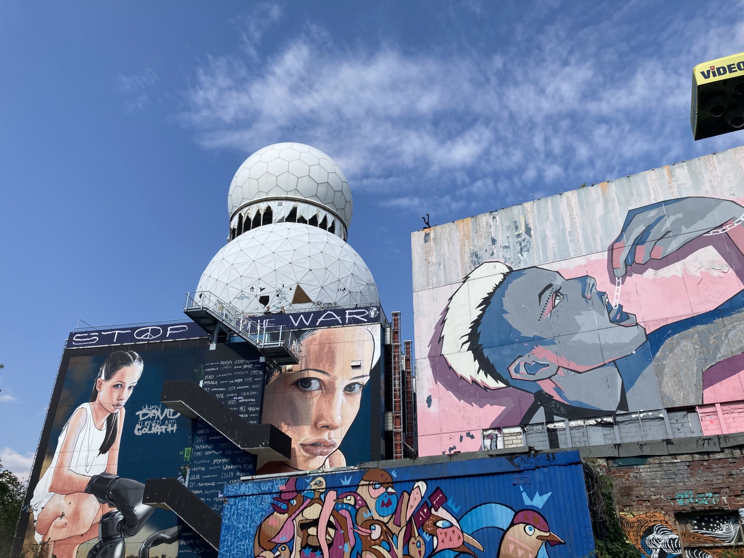 ehemalige Abhörstation auf dem Teufelsberg