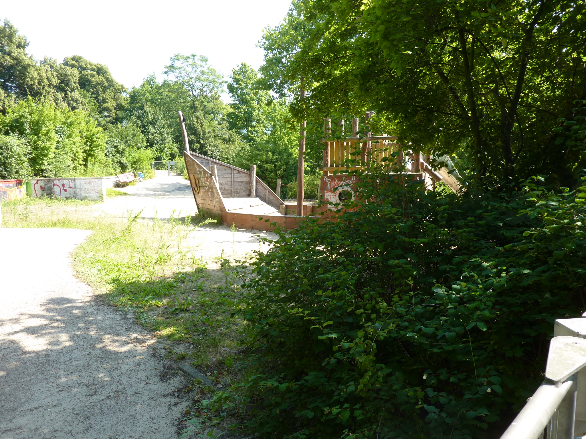 Spielplatz Friedenthalpark / Foto: KHMM