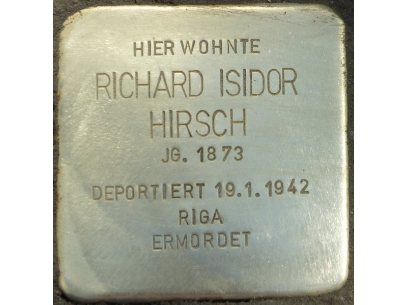 Stolperstein JoachimFriedrichStraße 16 Berlin.de