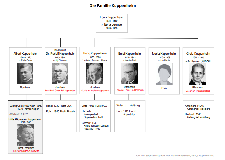 Organigramm Widmann