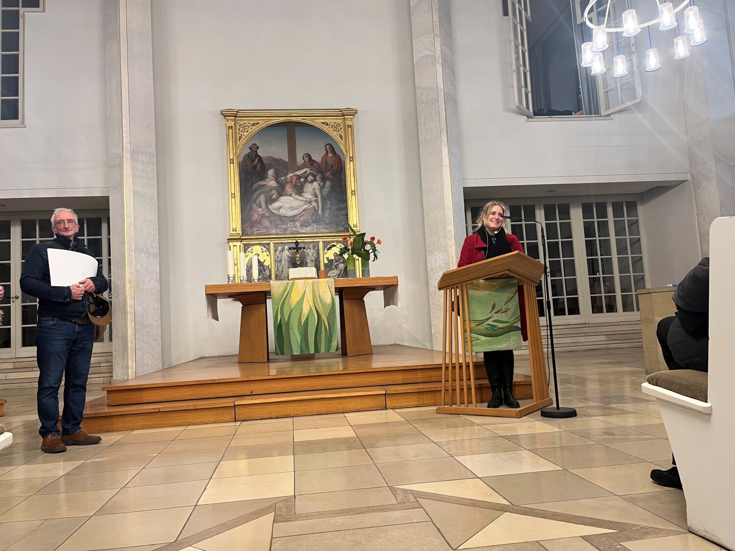 260. Kiezspaziergang- Kirstin Bauch in der Luisenkirche