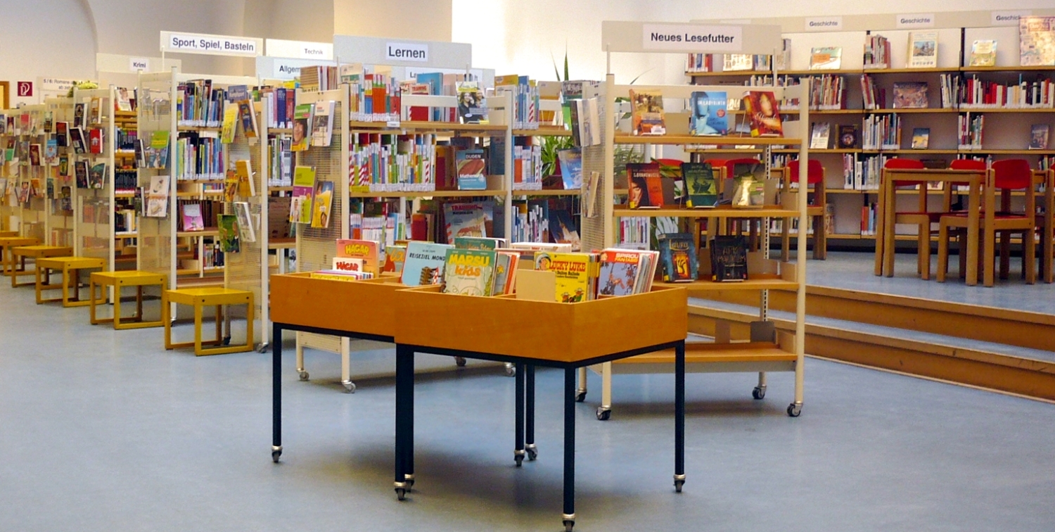 Kinderbereich der Heinrich-Schulz-Bibliothek