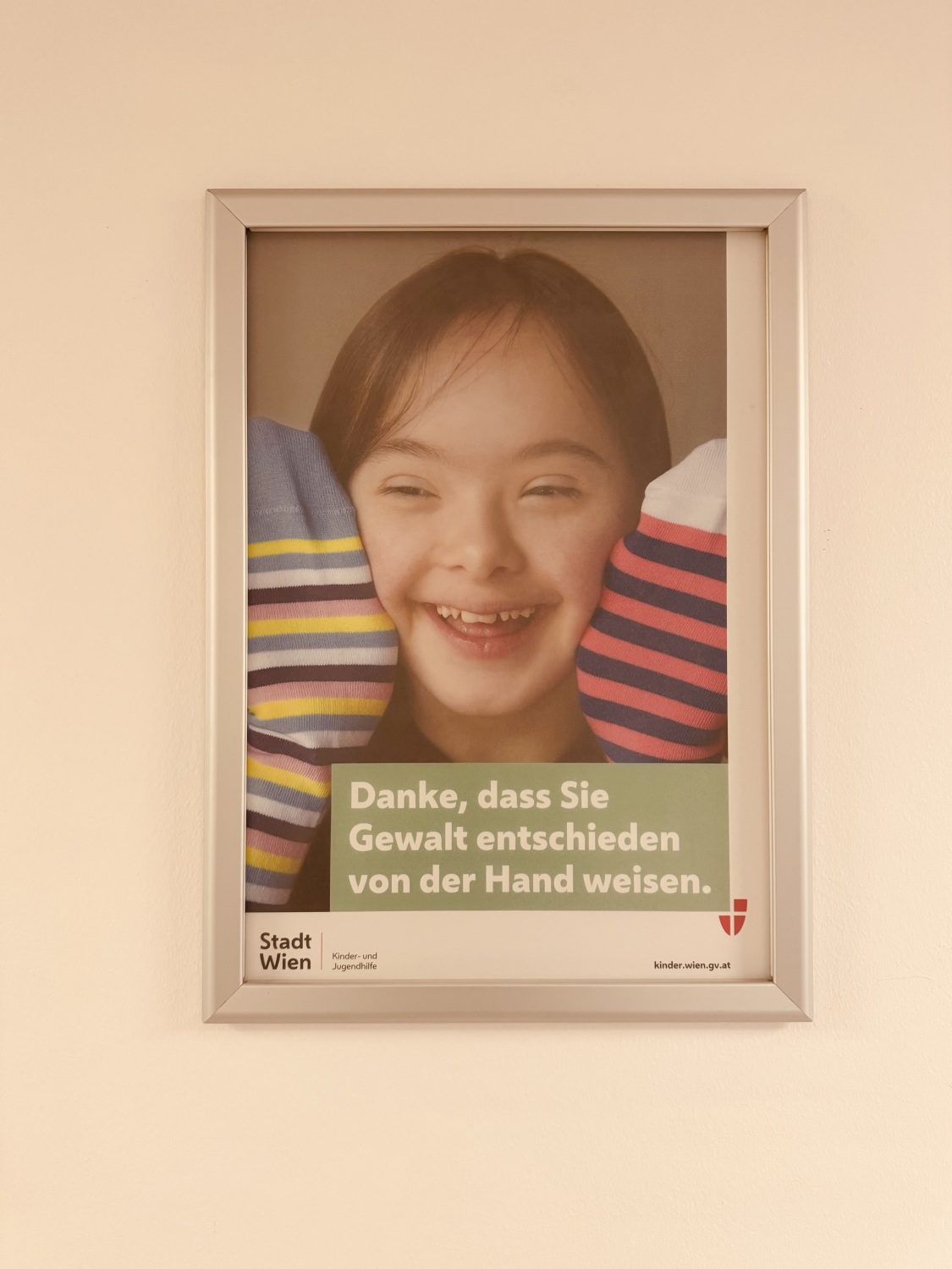 Plakat der Öffentlichkeitsarbeit