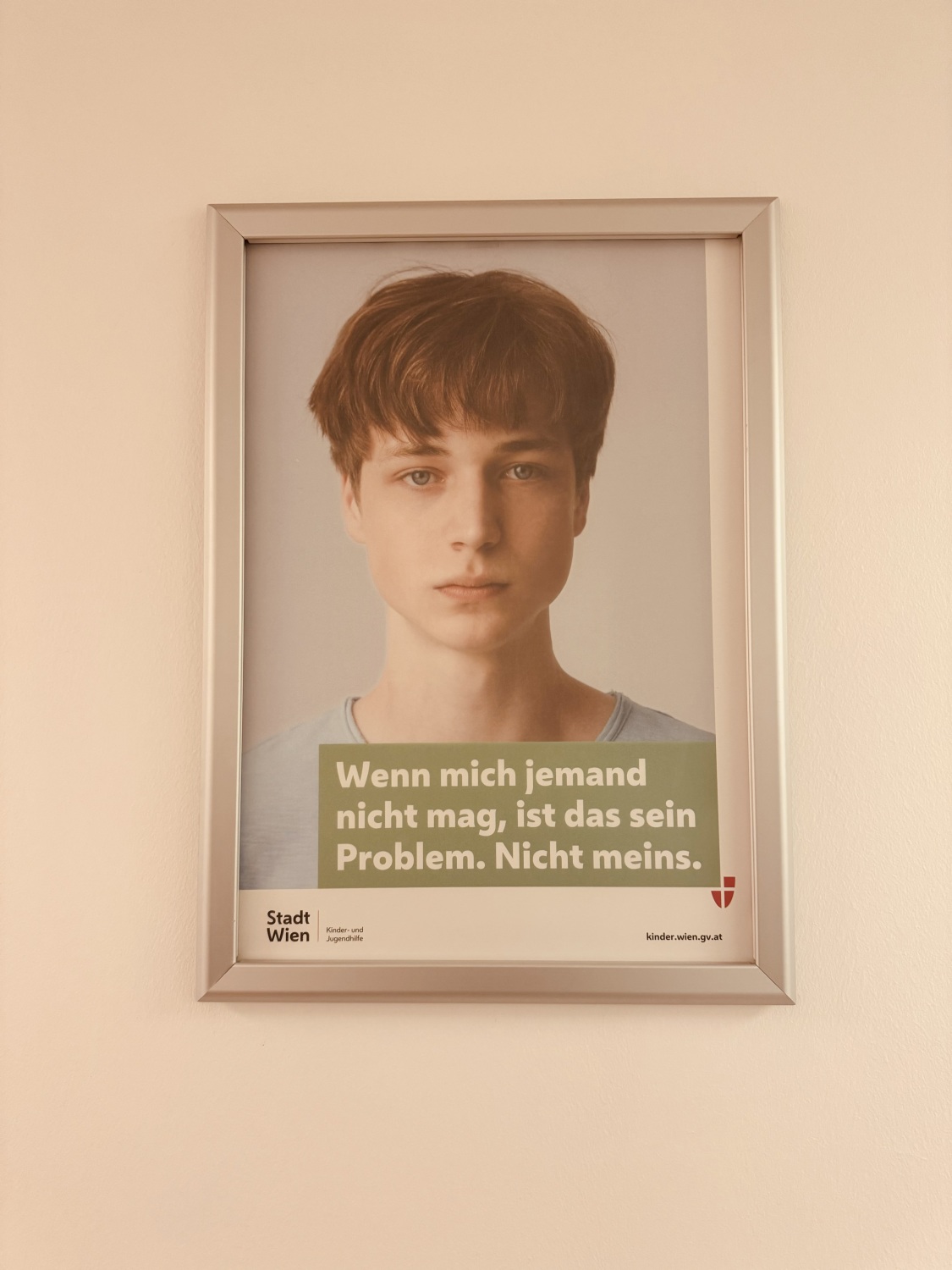 Plakat der Öffentlichkeitsarbeit