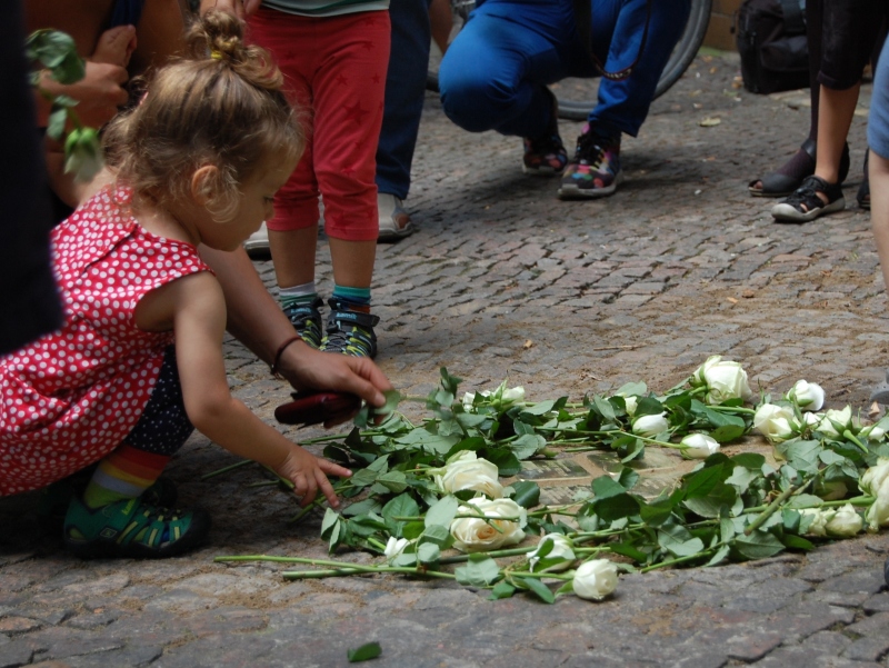 Stolpersteinverlegung Juli 2018