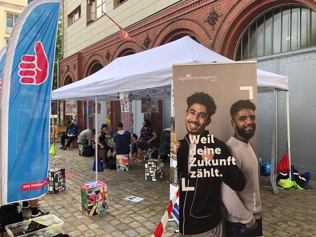 Weil deine zukunft zählt. - der Slogan der Jugendberufsagentur