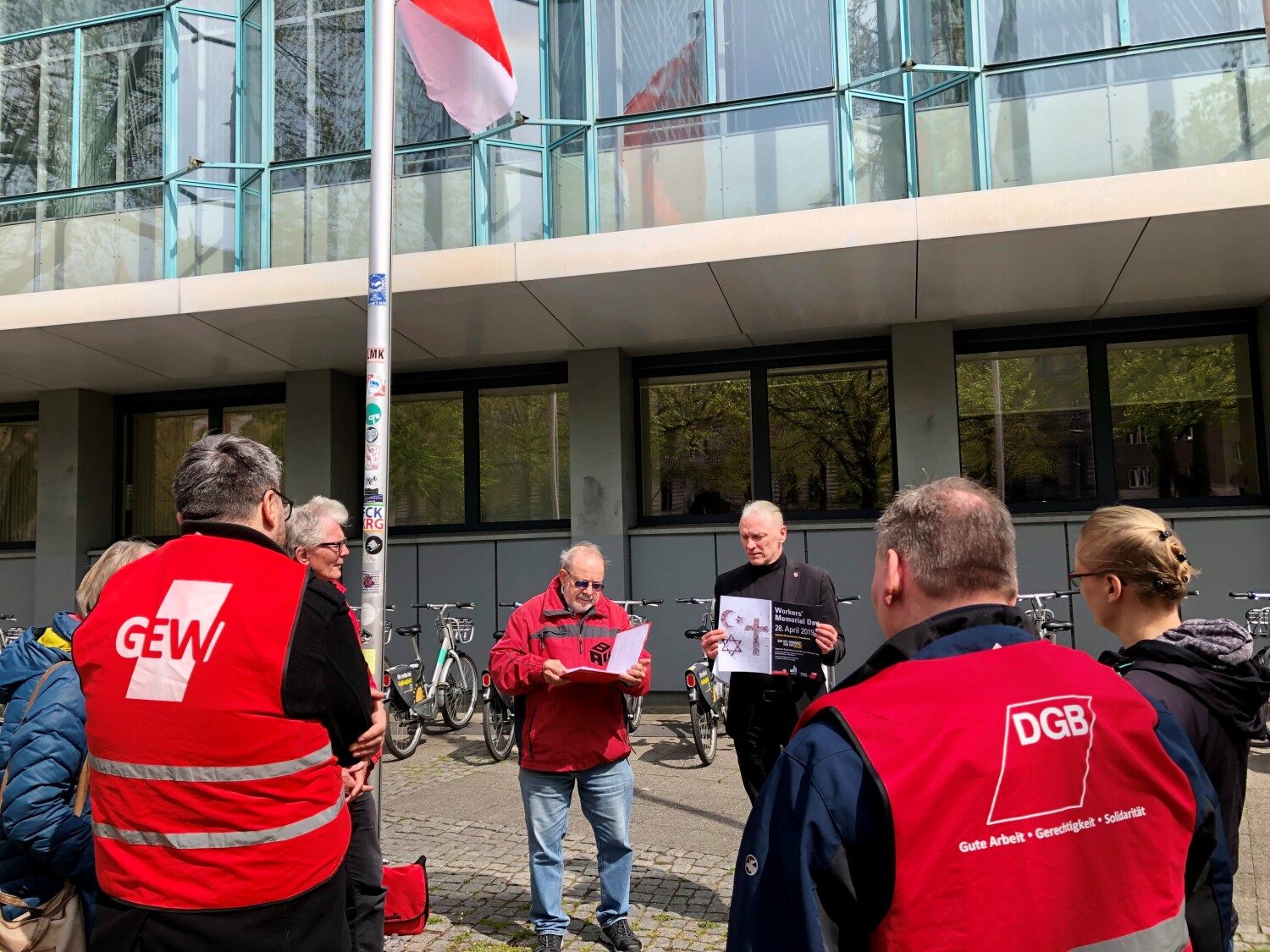 2023 Workers' Memorial Day - Gruppe gesamt