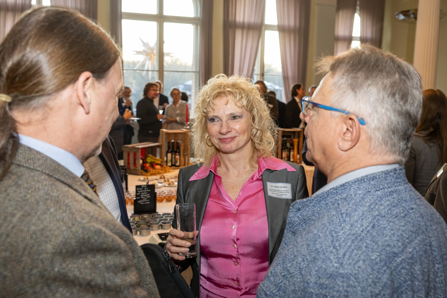 Bezirksstadträtin Frau Dr. Catrin Gocksch im Gespräch