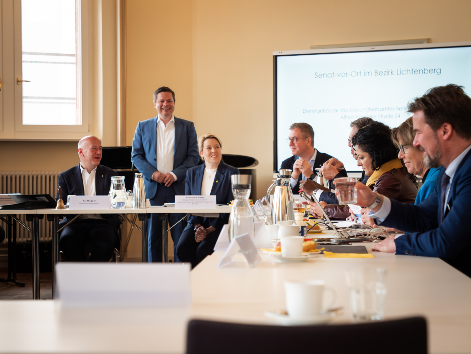 Senat vor Ort in Lichtenberg