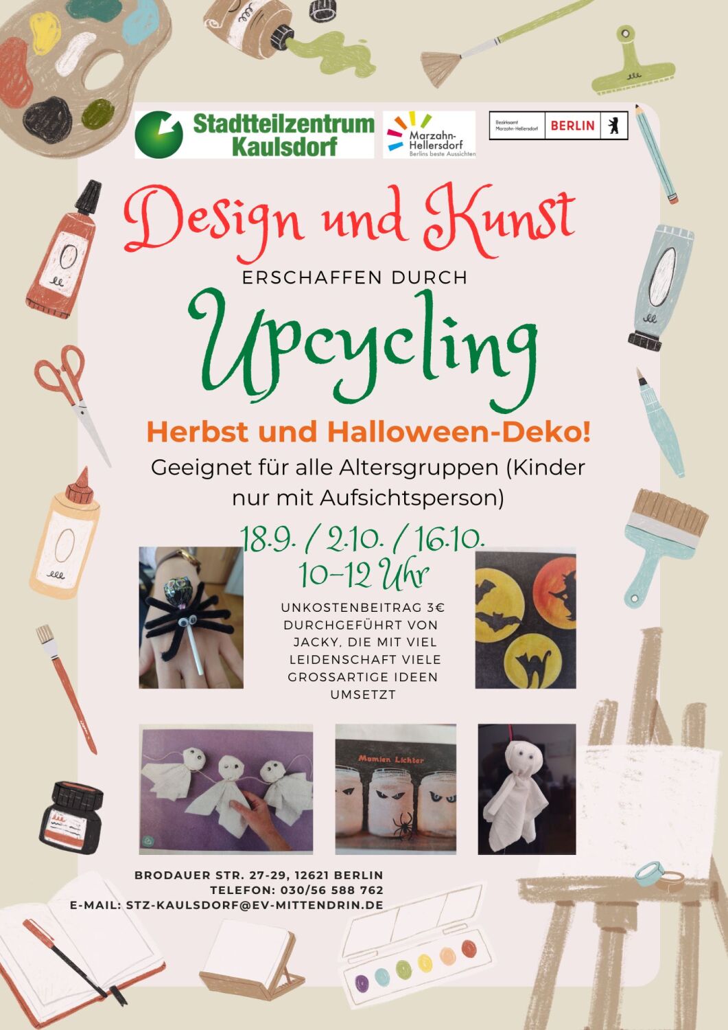 Kopie von Desing und Kunst erschaffen durch Upcycling