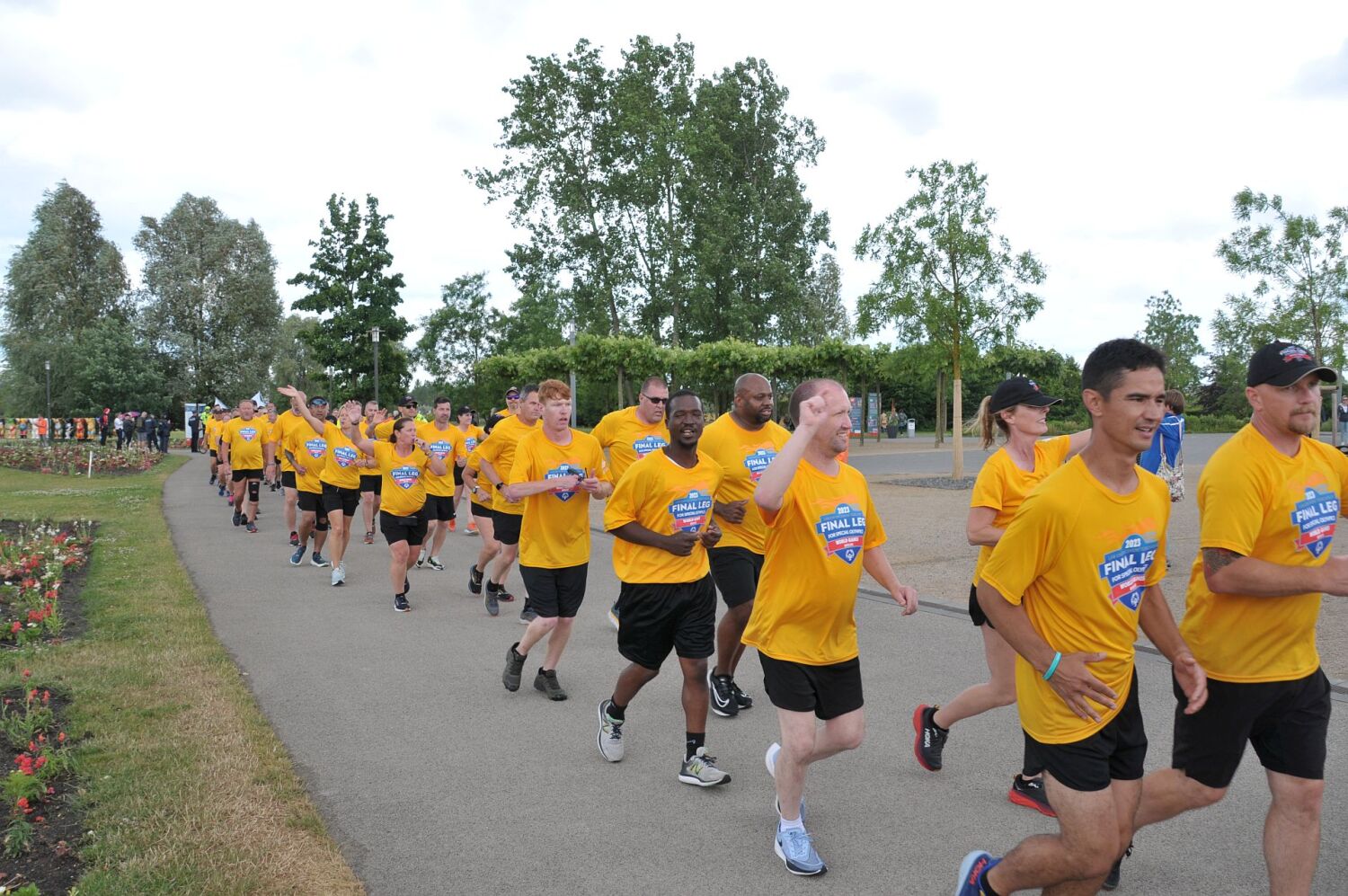 Fackellauf Special Olympic World Games Berlin 2023 - Kurz vor Ziel