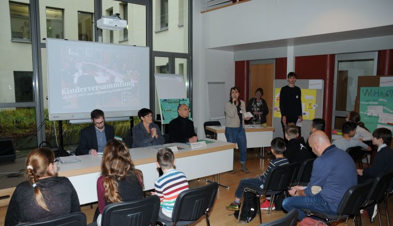 Kinderversammlung 2018 im Rathaus Marzahn-Hellersdorf - Eröffnung