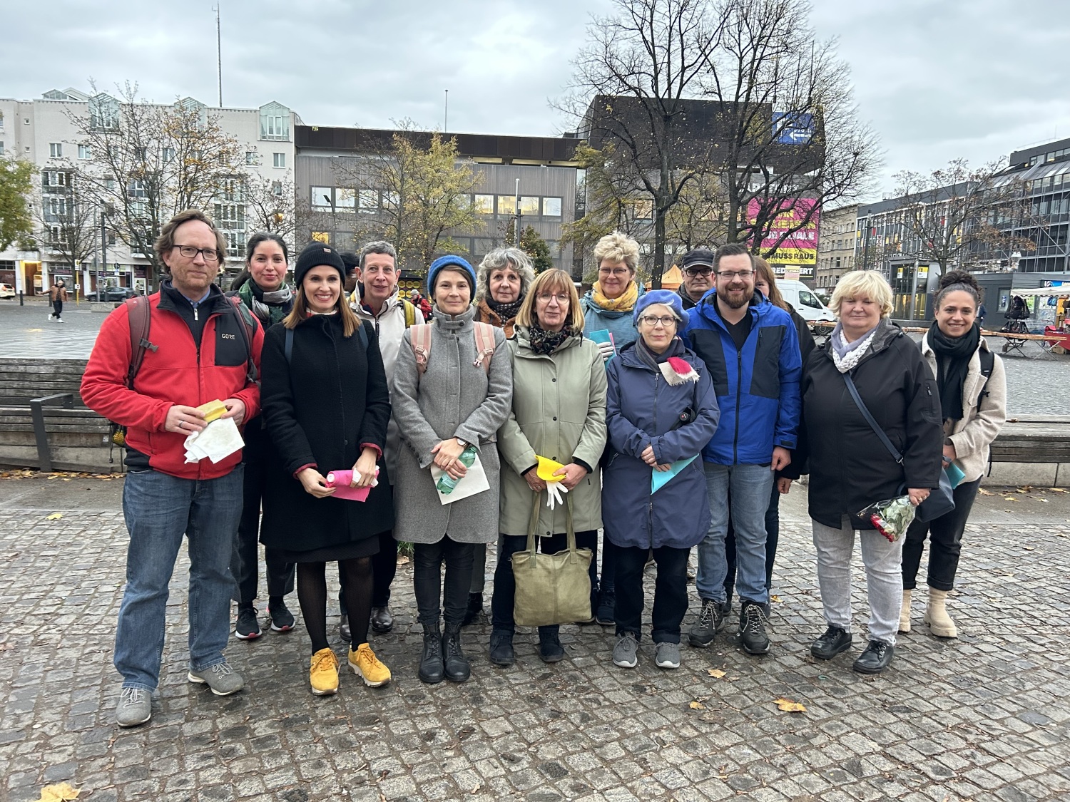 Gruppenfoto Stolpersteintour 2023