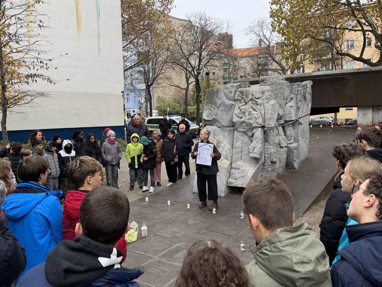 Gedenken Novemberpogrome Levetzowstraße