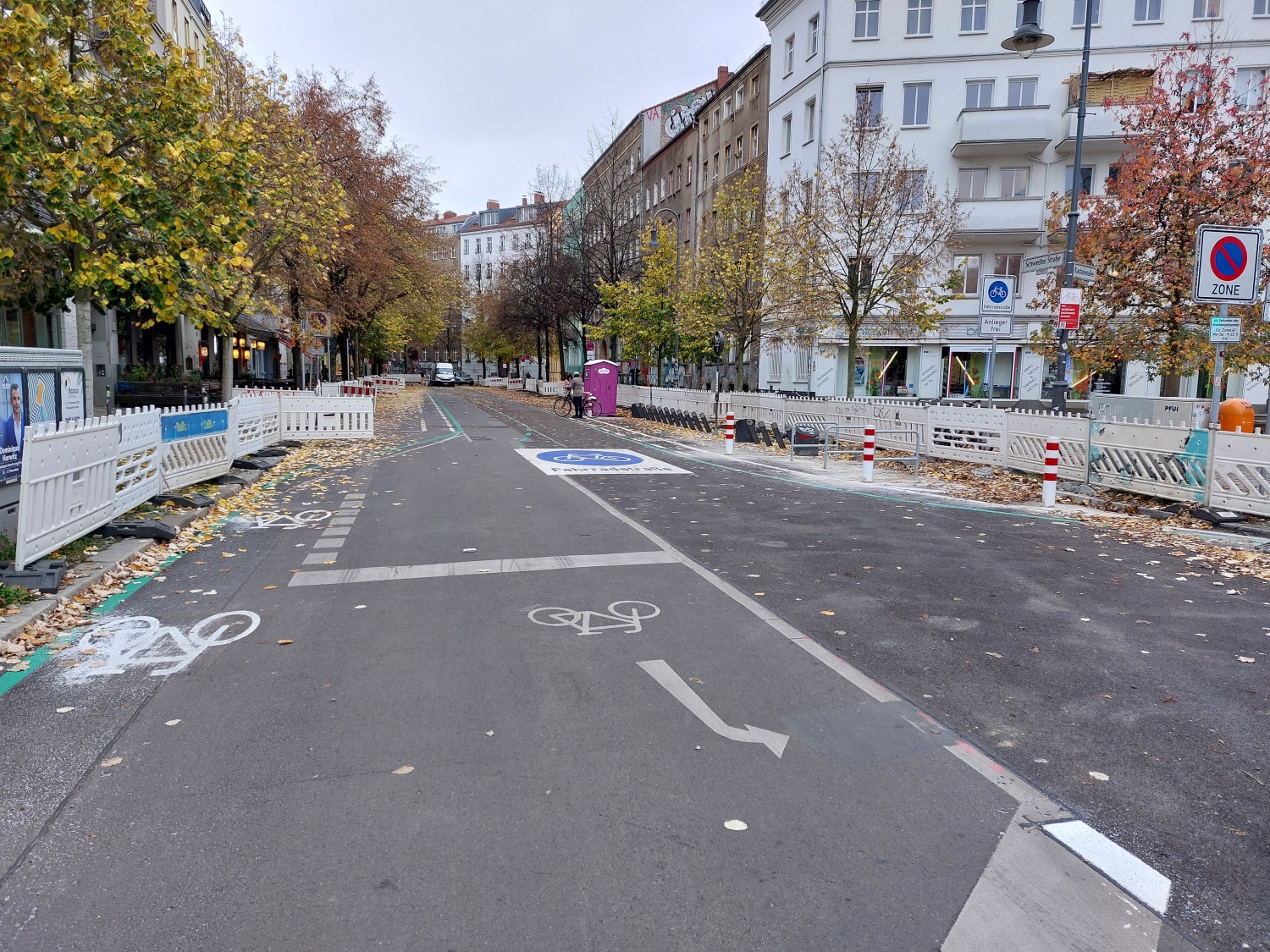 Fahrradstraße Schwedter Straße