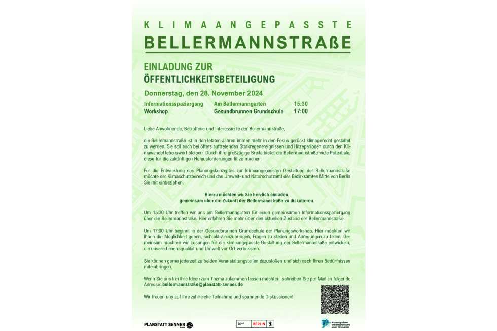 Einladung Bellermannstraße