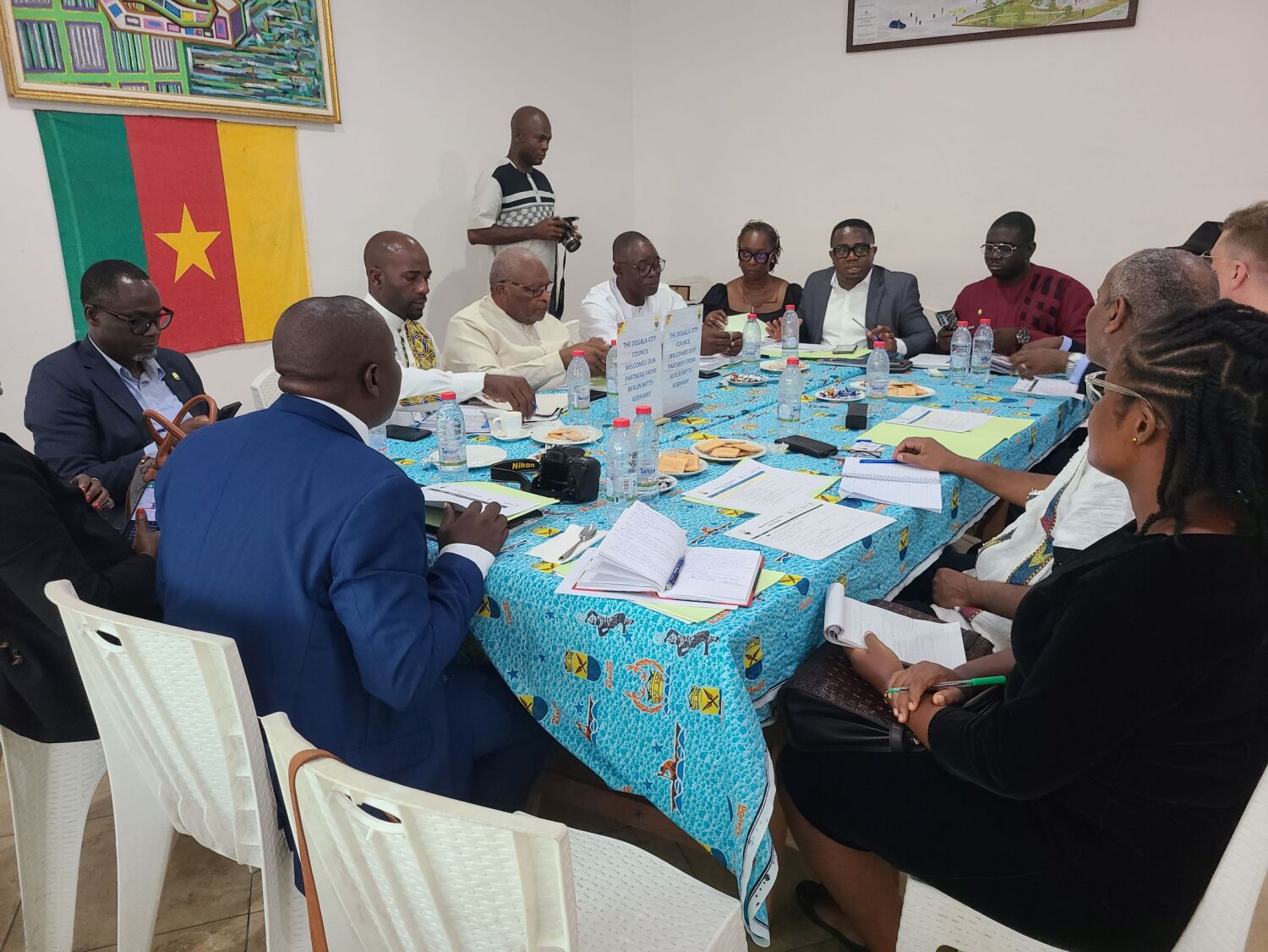 Arbeitstreffen mit Fachabteilungen der Stadtverwaltung von Douala