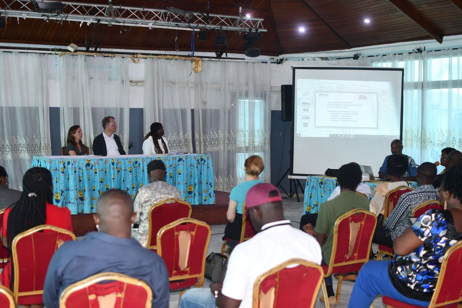 Workshop zum Thema Dekolonisierung in Berlin Mitte und Douala