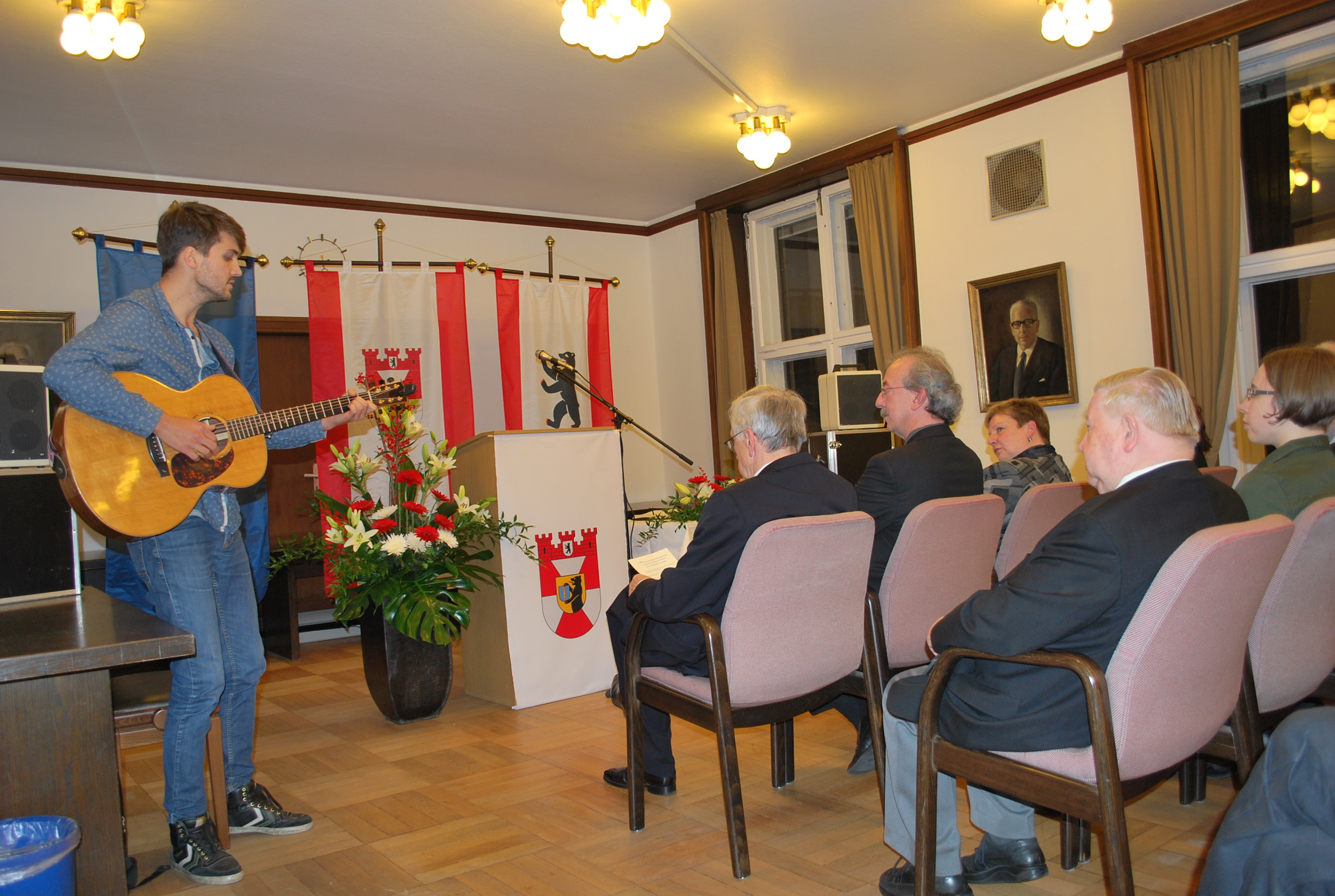 Bezirksverdienstmedaille 2013 Musiker Florian Körber