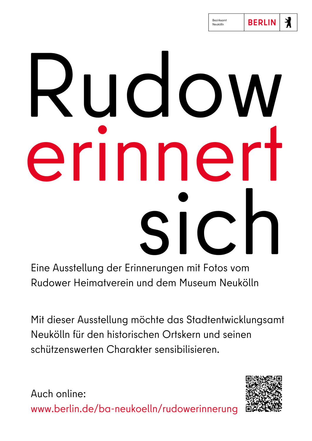 Foto-Ausstellung der Erinnerungen - Rudow erinnert sich Startbild