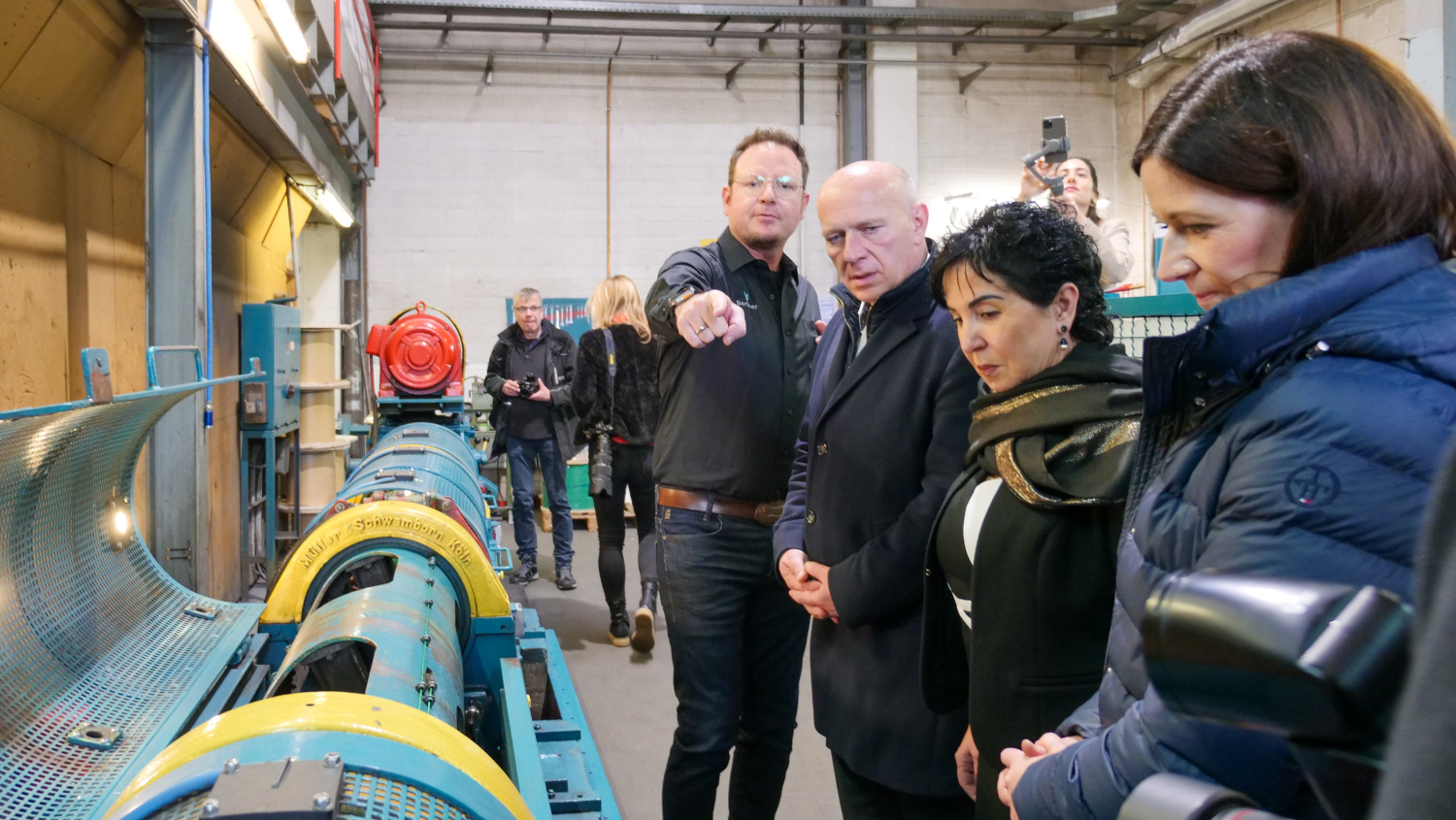 Zwischenstopp in der Berliner Seilfabrik