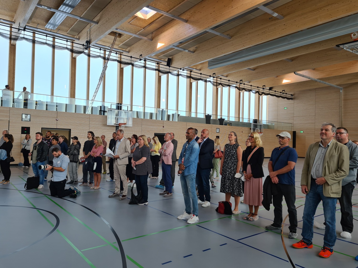 Eröffnung Typensporthalle Bernd-Ryke-Grundschule 