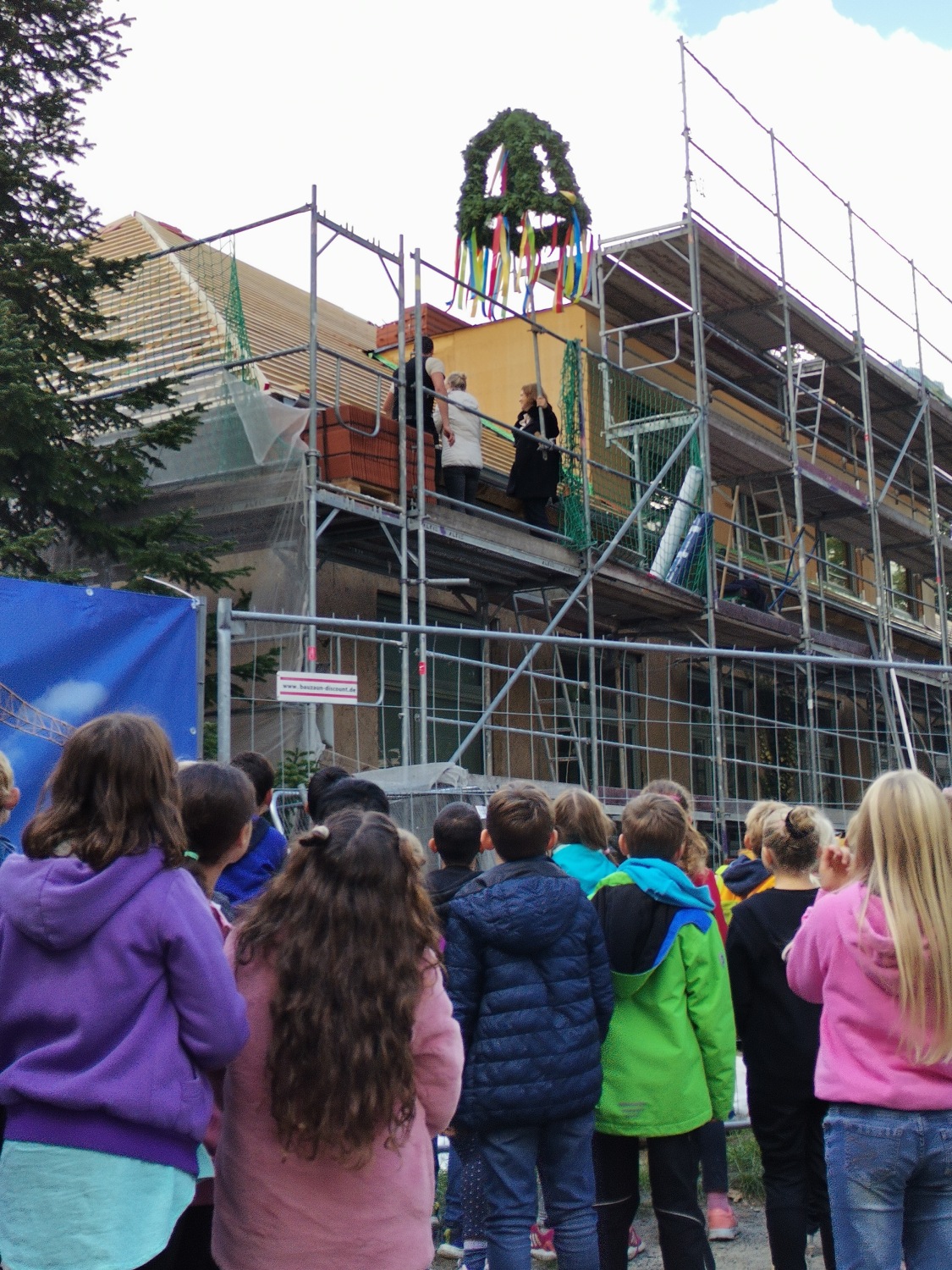 Richtfest Grundschule am Eichenwald 