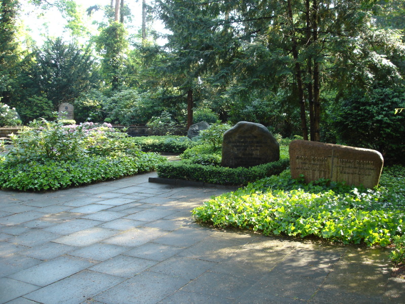 Ansicht des Buergermeisterfeldes Friedhof in den Kisseln