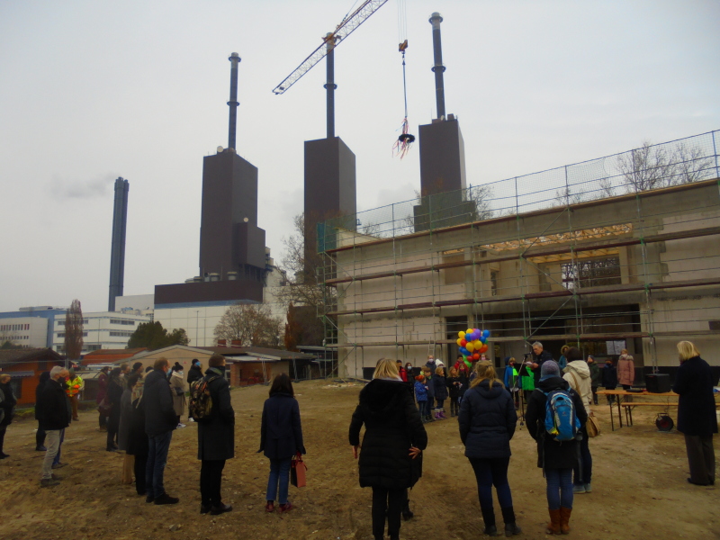 Giesensdorfer Grundschule - Festrede Bezirksschulstadtrat Frank Mückisch zum Richtfest Erweiterungsbau II am 03.12.2020