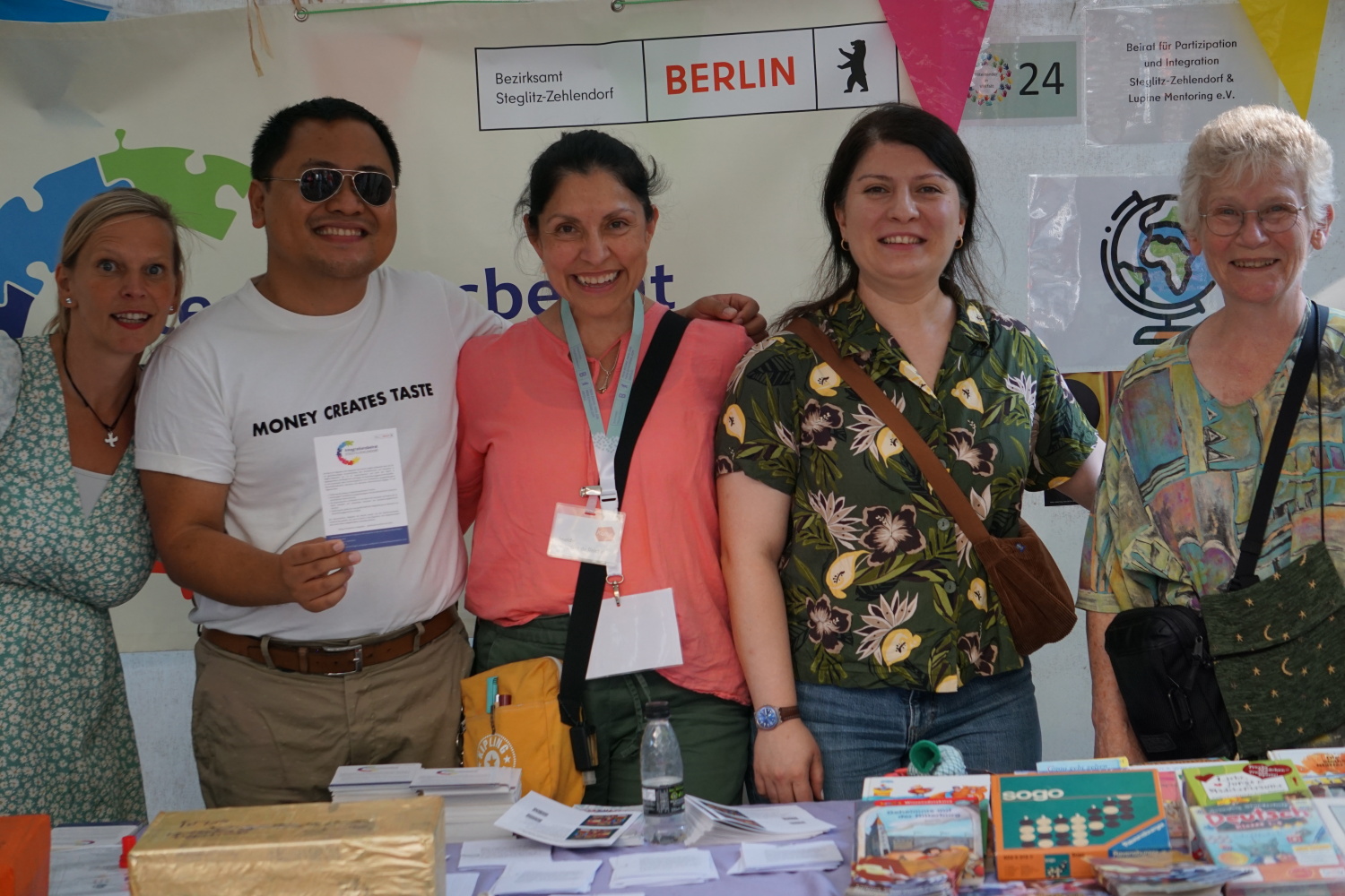 Stand des Beirats für Partizipation und Integration Steglitz-Zehlendorf