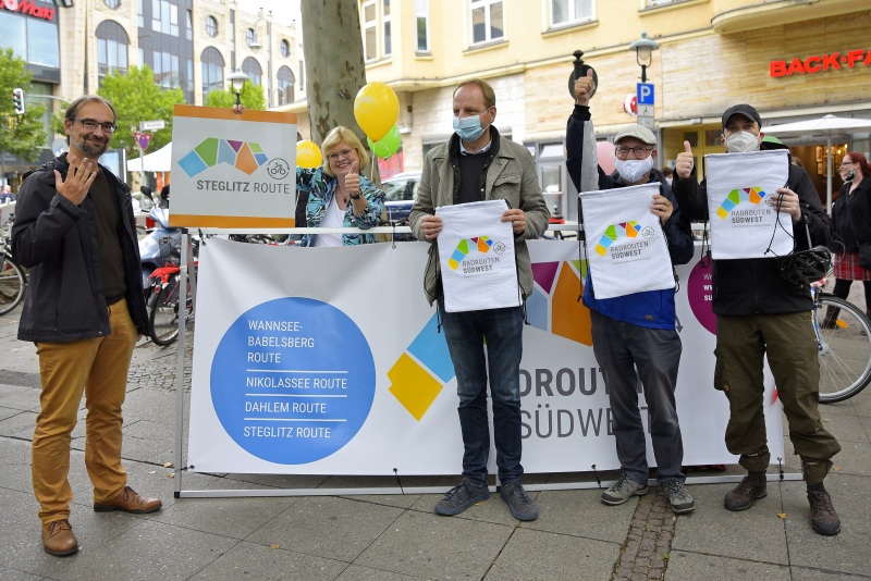 Eröffnung der Steglitz-Route am 05.09.2020