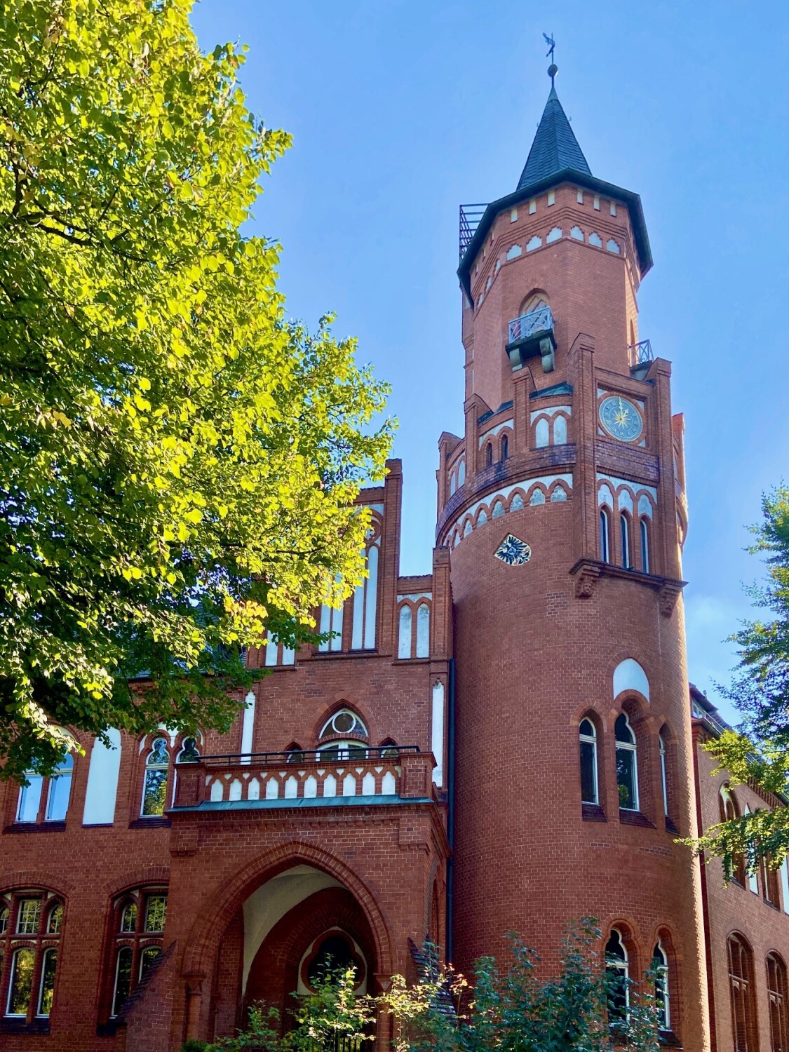 Das ehemalige Rathaus Wannsee (Oktober 2020)