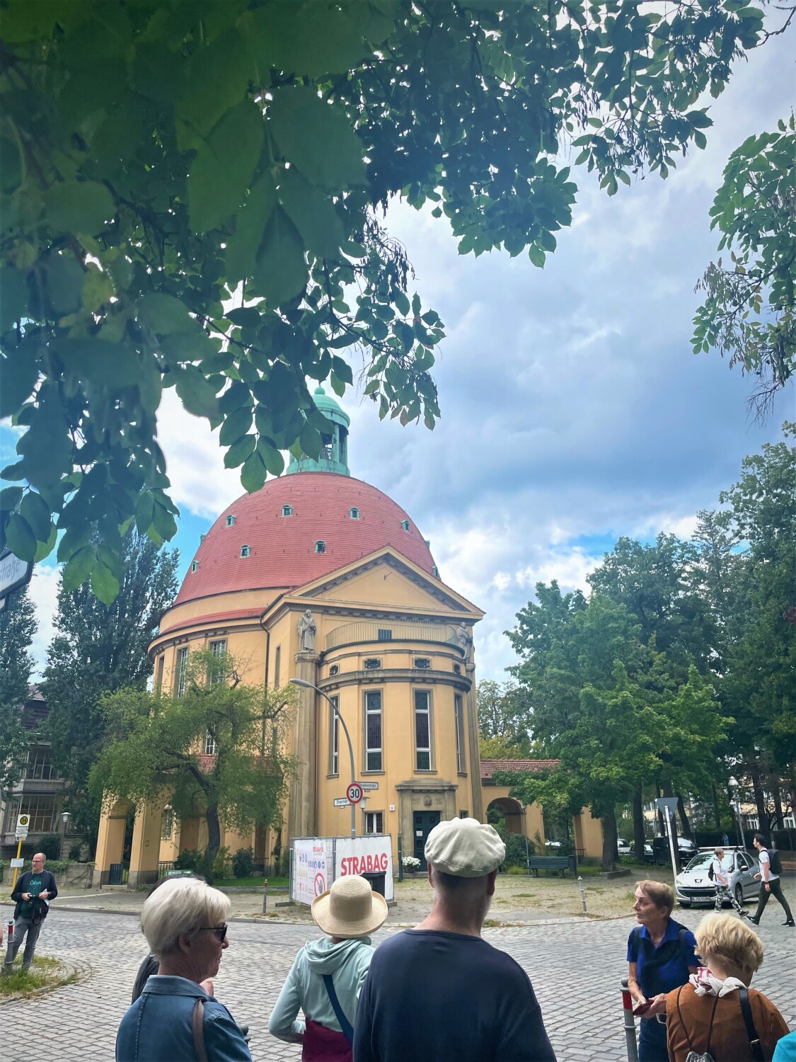 Blick auf die Johanneskirche