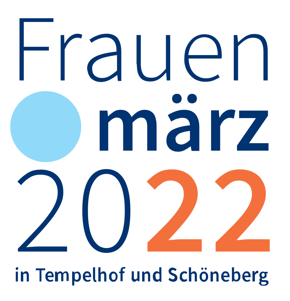 Logo vom Frauenmärz 2022 in Tempelhof-Schöneberg