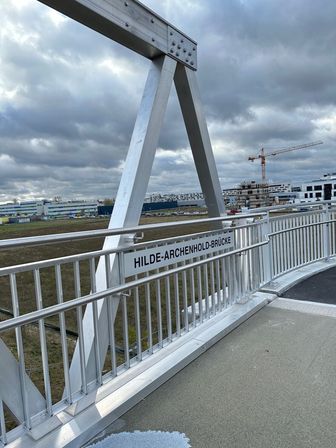 Rad- und Fußgehbrücke Hilde-Archenhold-Brücke