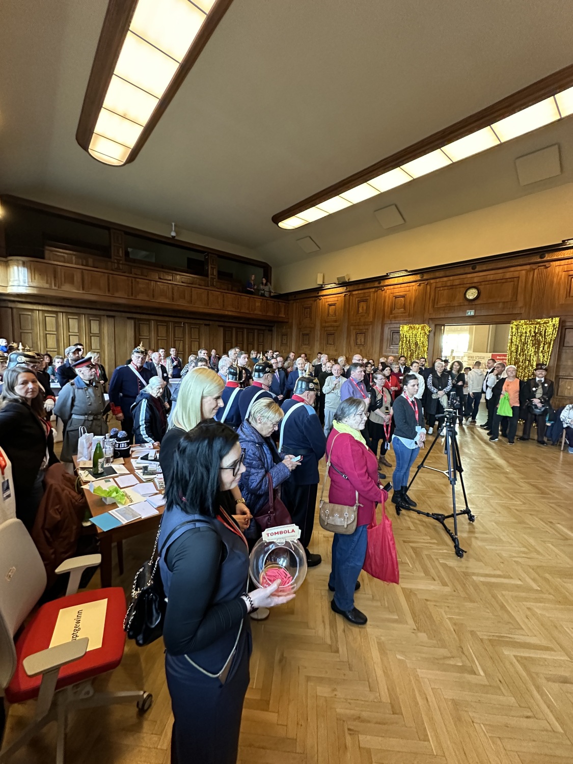 Der BVV-Saal gut besucht während des JAMs 2024