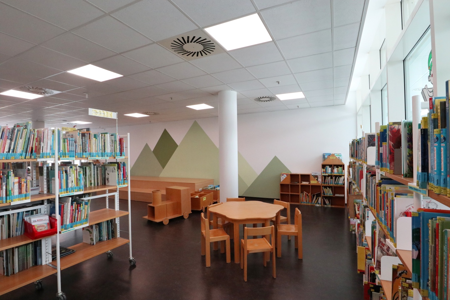 Kinderbereich der Bibliothek