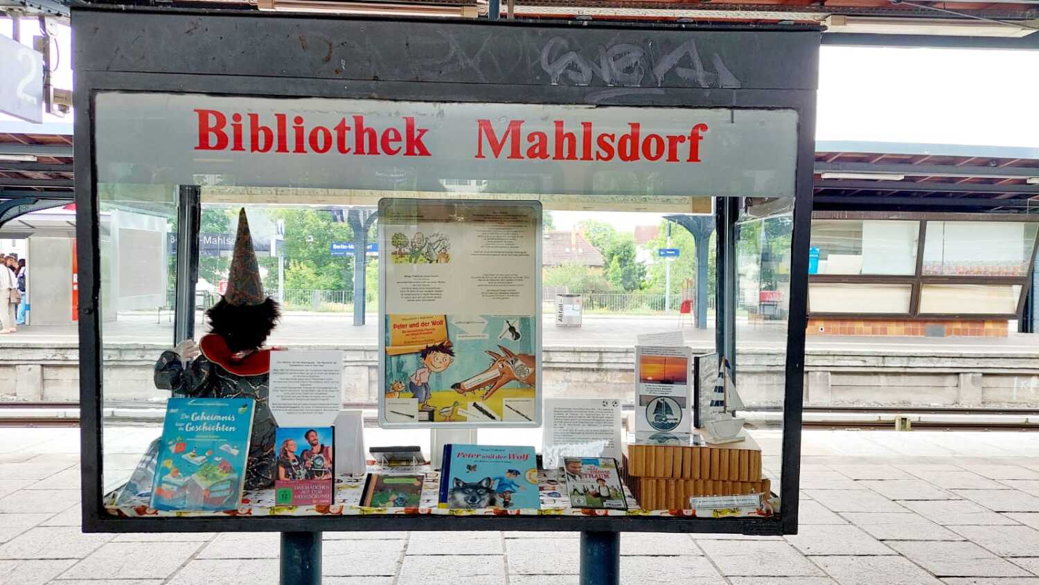 Schaukasten Mahlsdorf Augsburger Puppenkiste