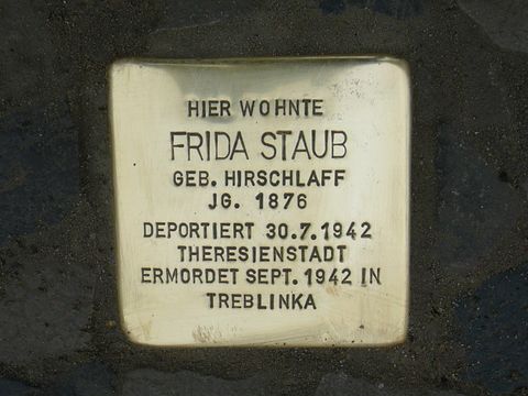 Stolperstein für Frida Staub