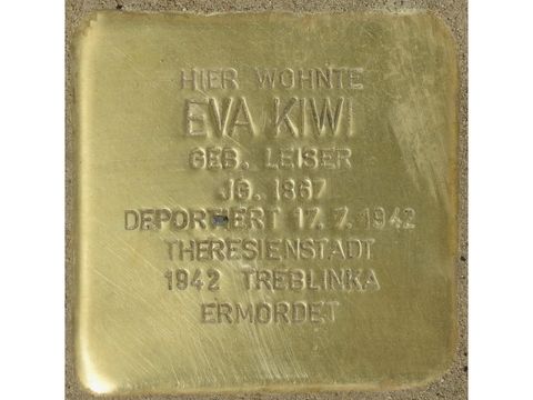 Stolperstein Eva Kiwi 