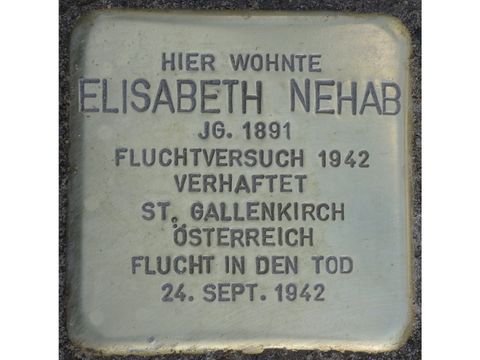 Stolperstein Elisabeth Nehab