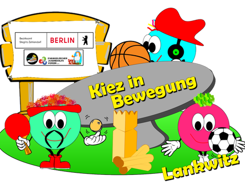 Logo Kiez in Bewegung Lankwitz