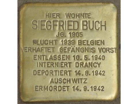 Stolperstein Siegfried Buch