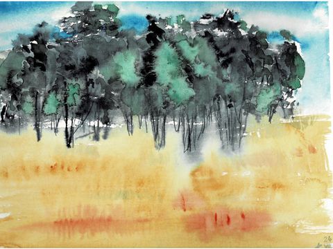 Landschaft Aquarell