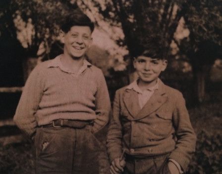 England 1939, Keith Lawson (Kurt Lazarus) und Günther Abrahamson (right)