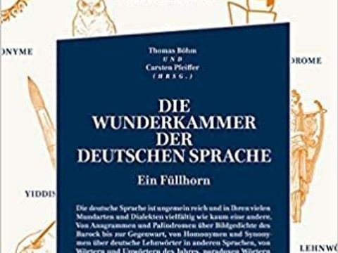 Cover Thomas Böhm „Die Wunderkammer der deutschen Sprache“