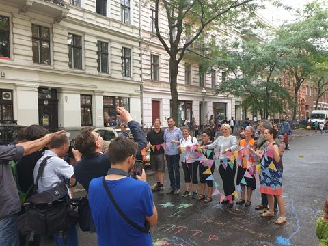 Temporäre Spielstraße Böckhstraße