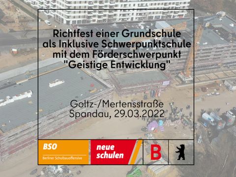 Video Richtfest Neubau Inklusive Schwerpunktschule Spandau