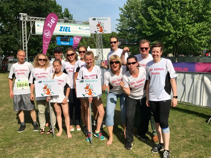 Die VAk läuft vorneweg – Teamstaffellauf in Berlin 